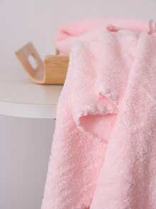 2 chiếc Chăn quấn trẻ em màu rắn - Hồng - Xem 6