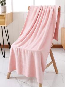 2 chiếc Chăn quấn trẻ em màu rắn - Hồng - Xem 5