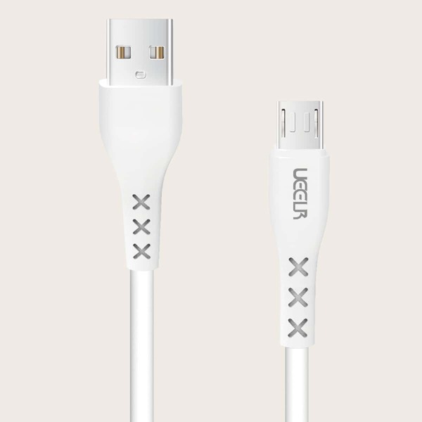 

1pc Fast Charging Data Cable, White