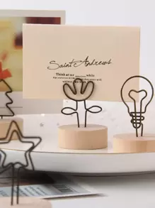 2入組隨機形狀備忘錄夾 - 彩色 - 查看 1