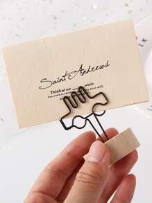 2入組隨機形狀備忘錄夾 - 彩色 - 查看 5