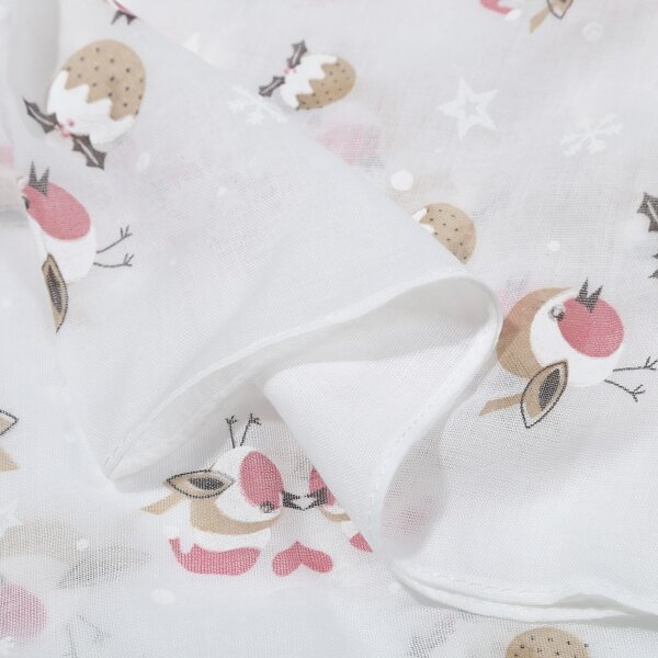 

Christmas Cartoon Graphic Scarf, Multicolor
