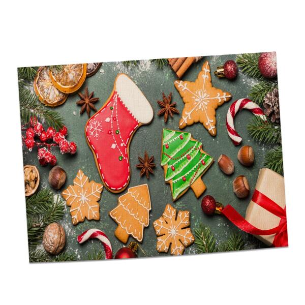 

Christmas Pattern Placemat, Multicolor