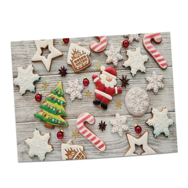 

Christmas Pattern Placemat, Multicolor