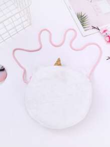 Túi đeo chéo trẻ em Khối Màu - trắng - Xem 5