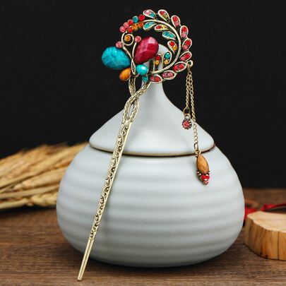 Rhinestone Decor Hair Pin
