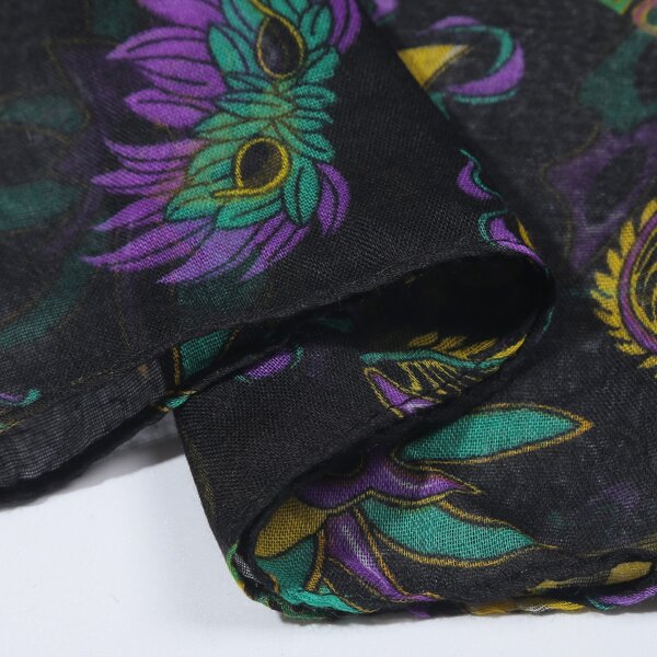 

1pc Graphic Scarf, Multicolor