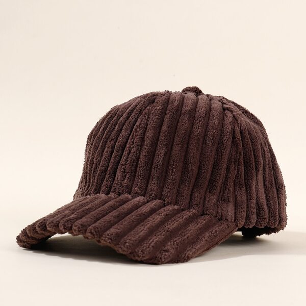 

Toddler Kids Solid Baseball Cap, Chocolate brown