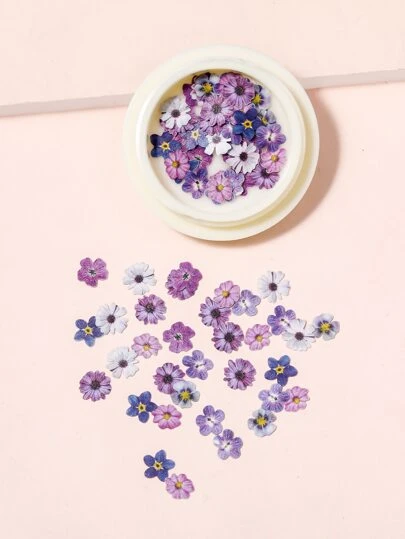 1Box Flower Shaped Nail Art Decoration Diy Nail Charms Nail Gems Nail Supplies Nails