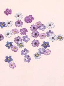 1盒花形美甲装饰DIY指甲饰品美甲宝石美甲用品指甲 - 彩色 - 查看 4