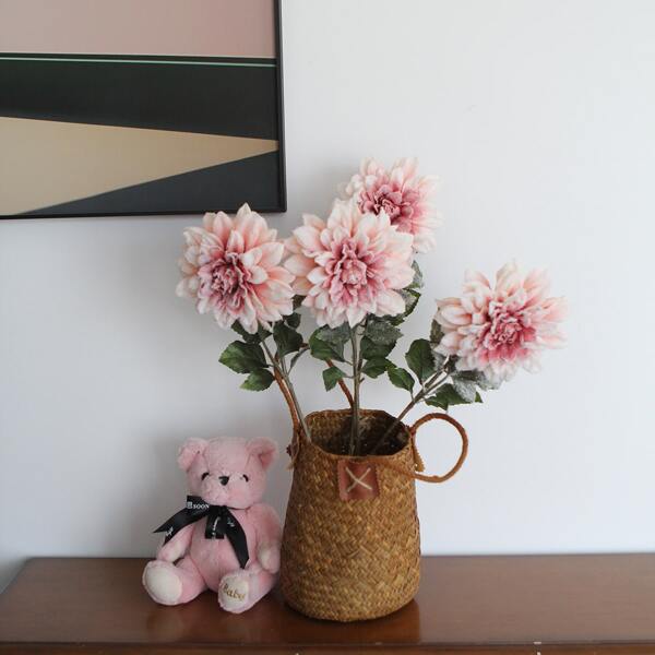 

1pc Artificial Flower, Coral pink