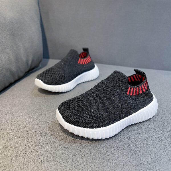 

Boys Colorblock Hollow Out Sneakers, Black