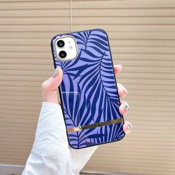 

Plants Pattern Phone Case, Multicolor