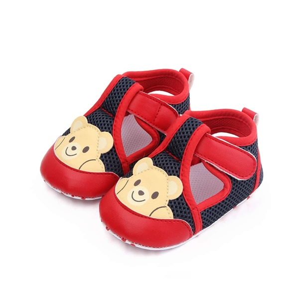 

Baby Cartoon Design Cut Out Flats, Red