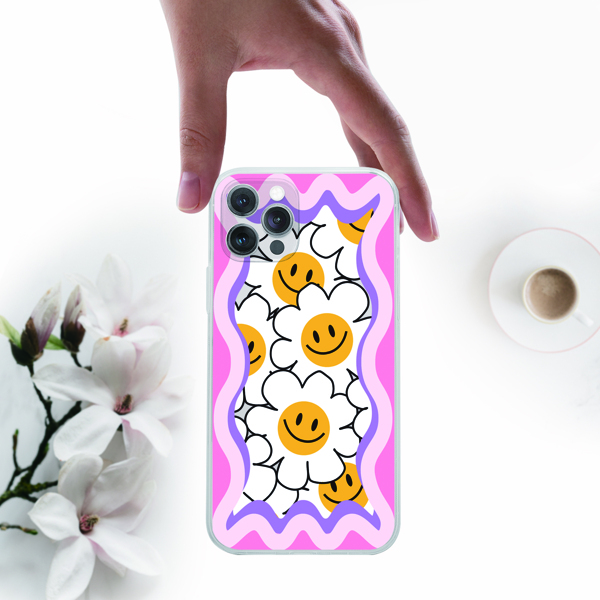 

Cartoon Face Phone Case, Multicolor