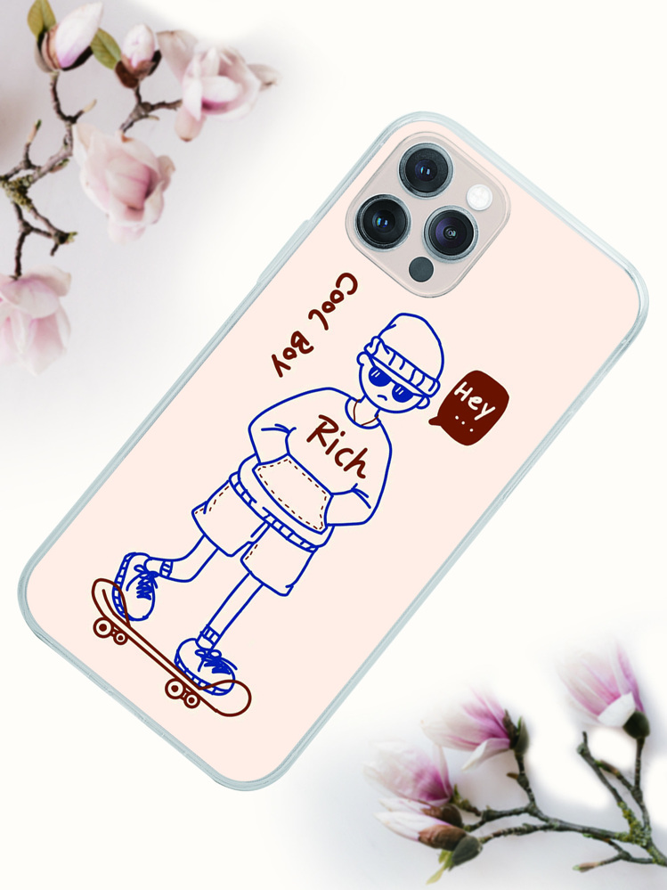 Cool Boy Phone Case | SHEIN USA