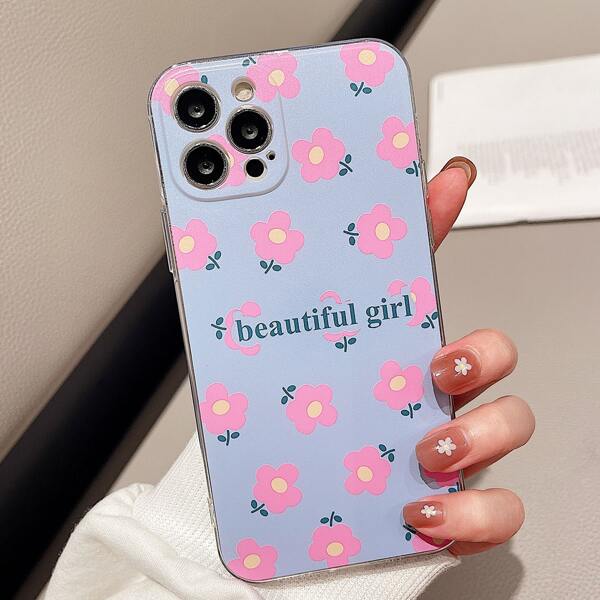 

Flower Painted Phone Case, Multicolor