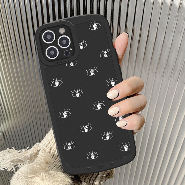 

Eye Pattern Phone Case, Multicolor
