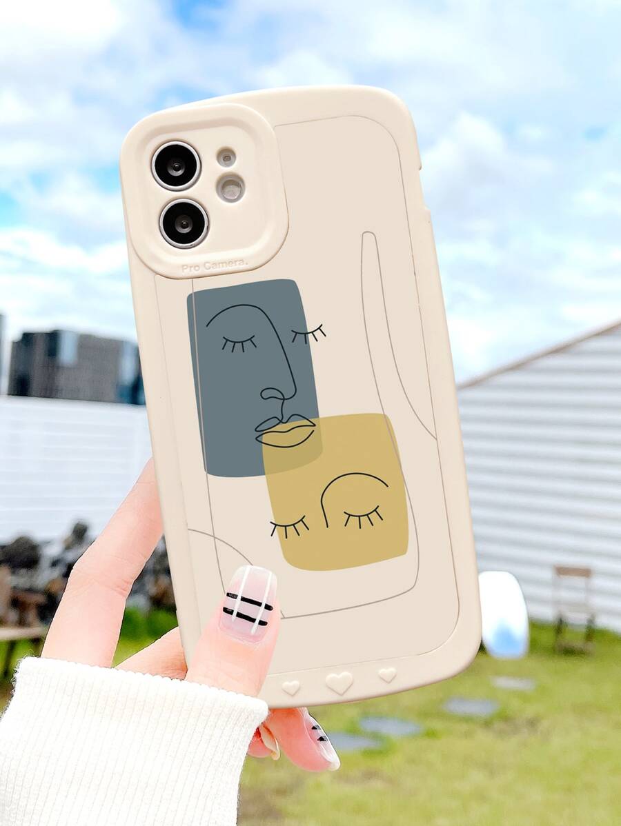 Funda para móvil arte de línea - Multicolor - Ver 1