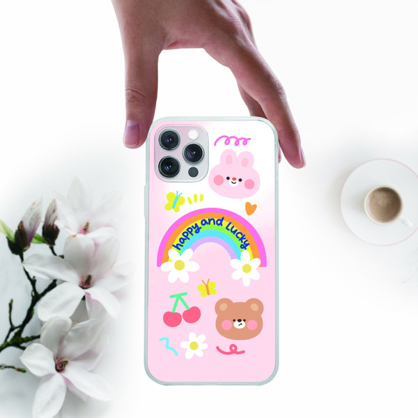 

Cartoon Bear Phone Case, Multicolor