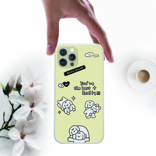 

Cartoon Graphic Phone Case, Multicolor