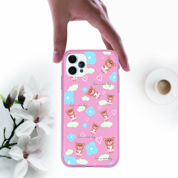 

Cartoon Bear Phone Case, Multicolor