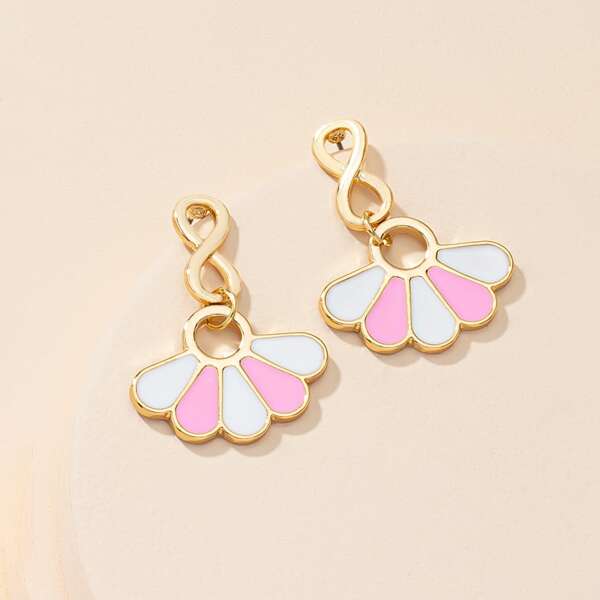 

Infinity Decor Drop Earrings, Multicolor