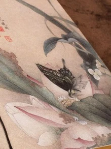 1 pieza Cuaderno al azar con estampado de flor - Multicolor - Ver 4