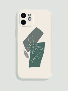 Plants Pattern Phone Case - White - View 5