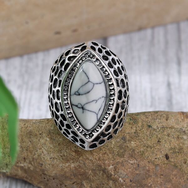 

1pc Vintage Ring, Antique silver