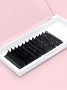1box Full false lashes Grafting Natural Curling Planting D 0.15mm 8-15mm mixed Manual grafting Eyelashes