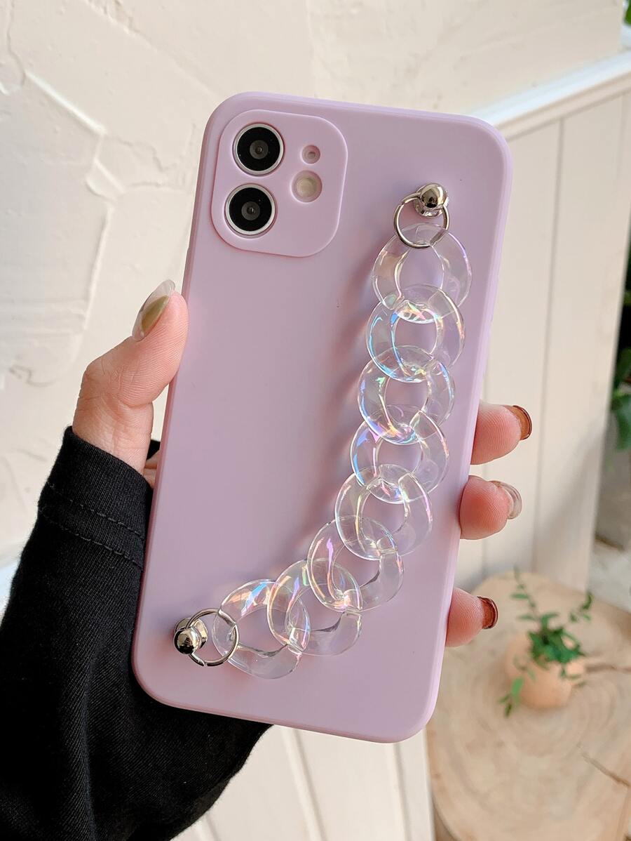 鏈條腕帶手機殼 - 紫色 - 查看 1