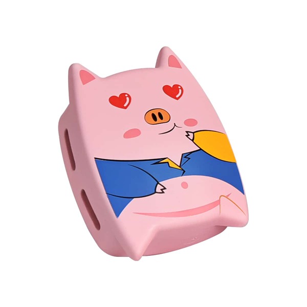 

Cartoon Pig Design Car Air Freshener, Blue