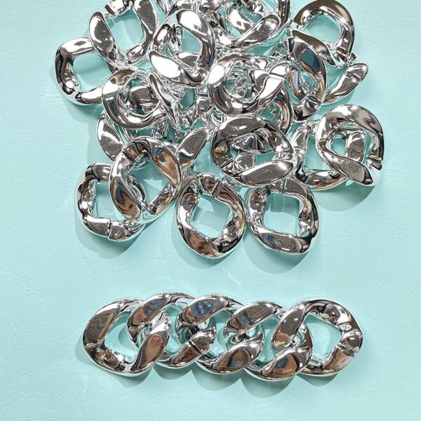 

30pcs Chain DIY Jewelry Accessory, Silver