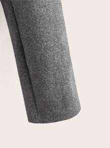 SHEIN 男孩斜口袋頂針長褲 - 灰色 - 查看 4