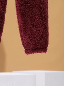 Caitlin Jane Quần con gái Nghề thêu Túi Hoa Giải trí - Màu Đỏ Sâu - Xem 5