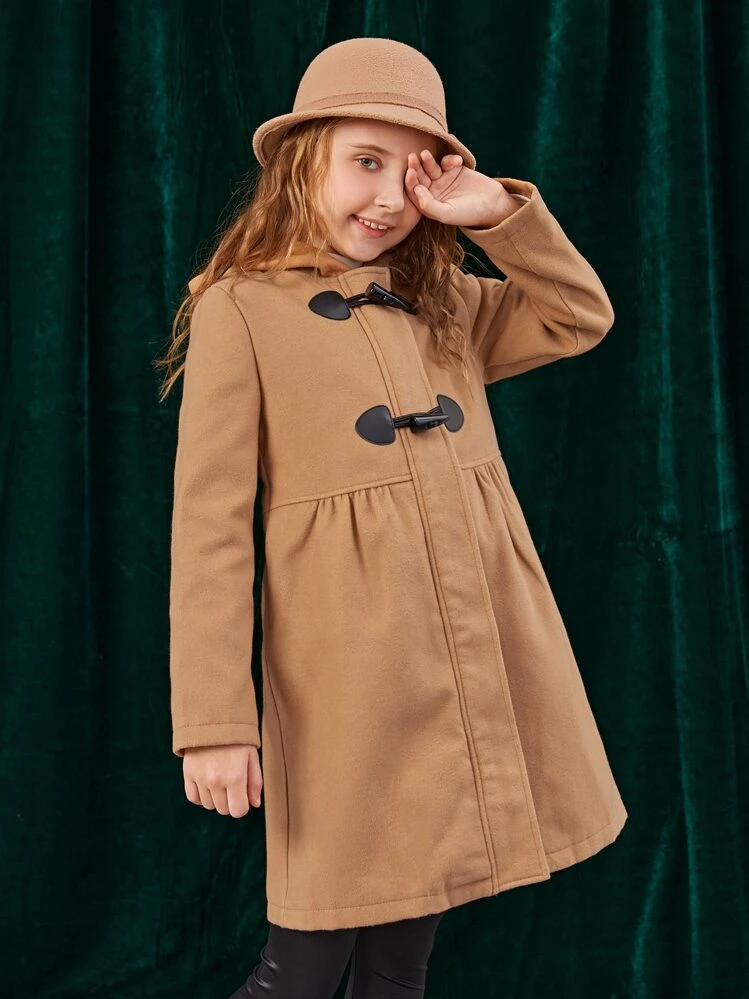 SHEIN Ninas Abrigo con capucha Moda de Mujer SHEIN Mexico
