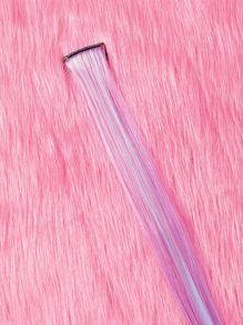 ROMWE J-Fashion 5pcs Long Straight Synthetic Hair Extension - Multicolor - View 6