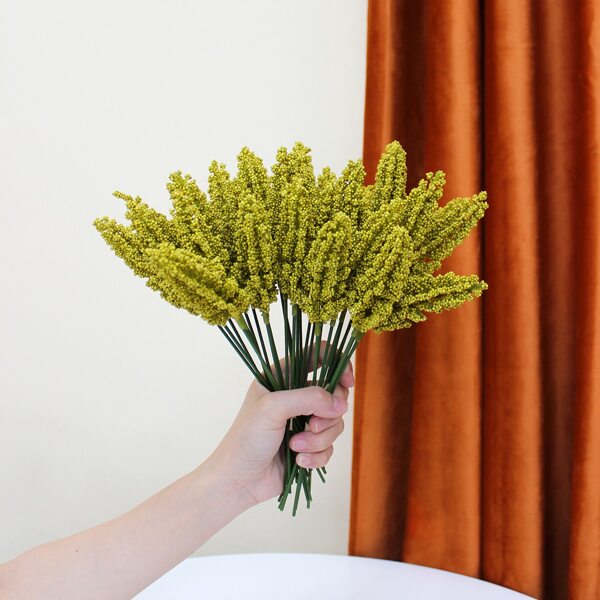 

6pcs Artificial Plant, Green
