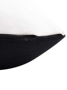 Funda de cojín sin relleno de color combinado - Multicolor - Ver 3