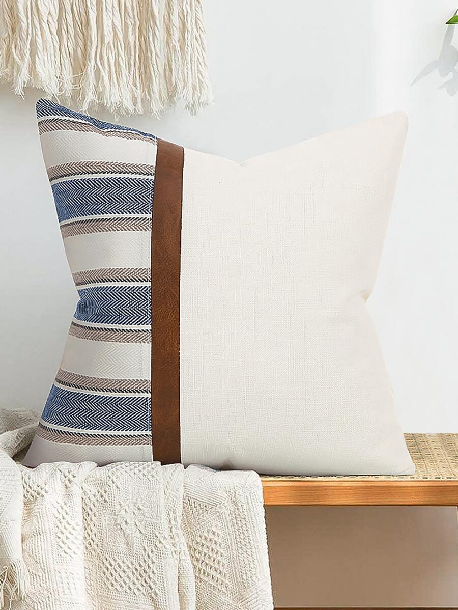 Funda de cojín sin relleno puntada - Multicolor - Ver 1