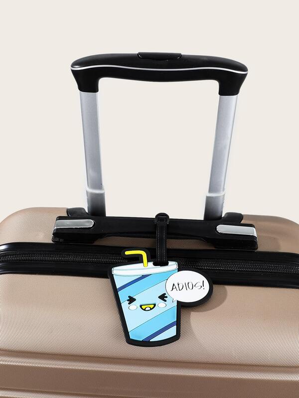 Etiquette Pour Valise Dessin Anime Design Nourriture Shein