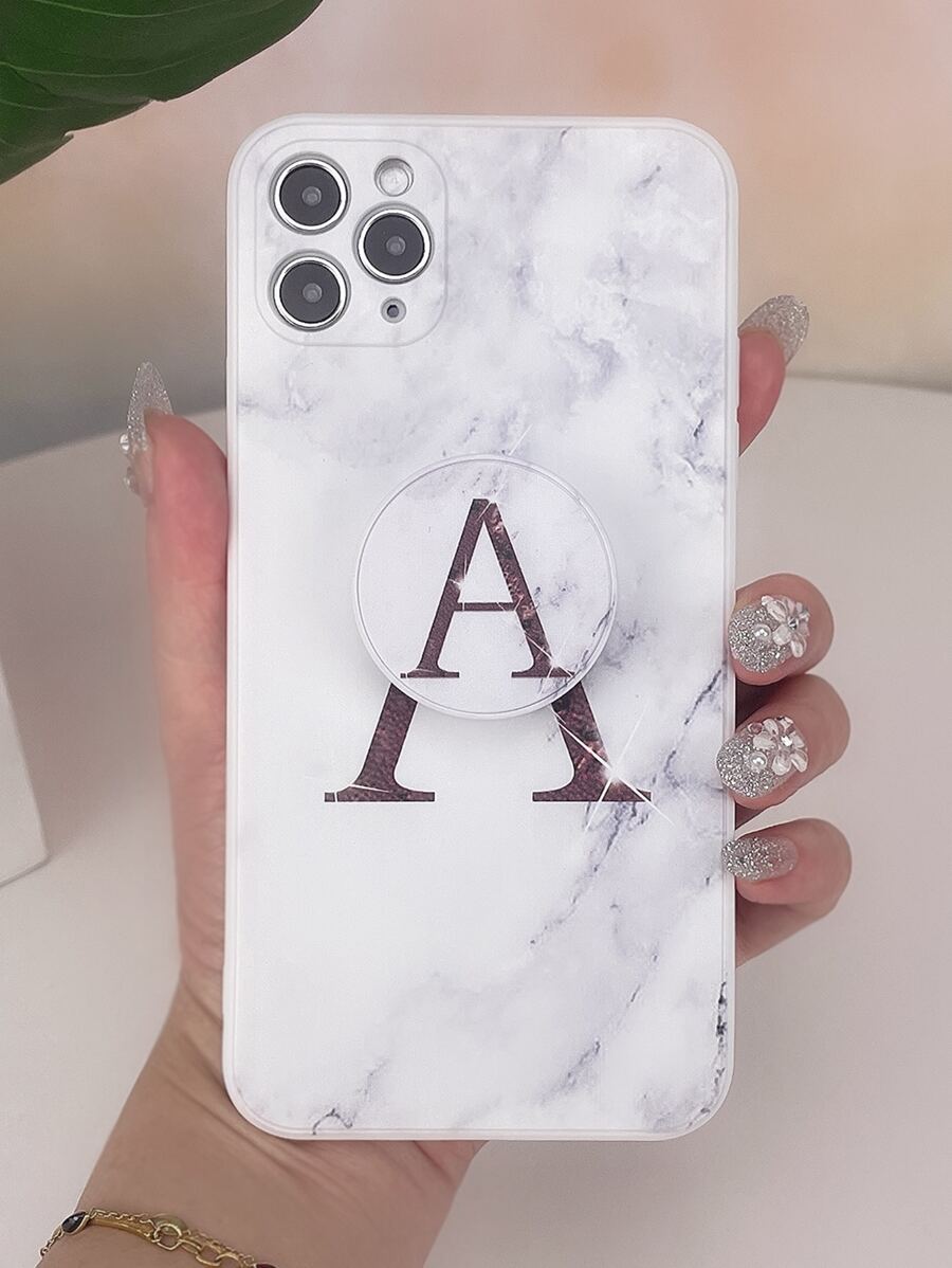 Vỏ điện thoại hình chữ cái có tay cầm điện thoại nhô ra - Nhiều màu - Xem 1