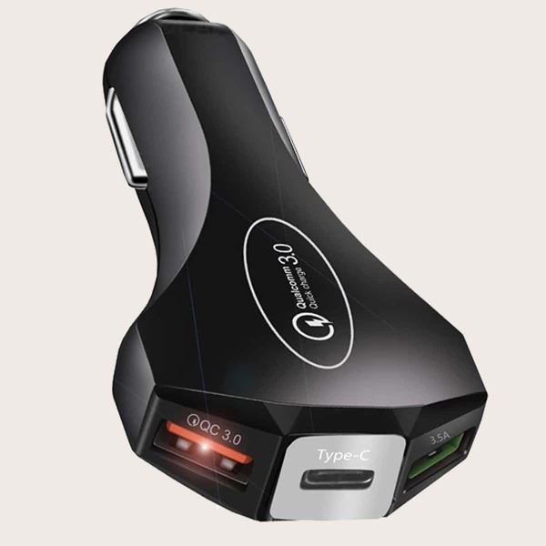 

Car Fast Charger, Black
