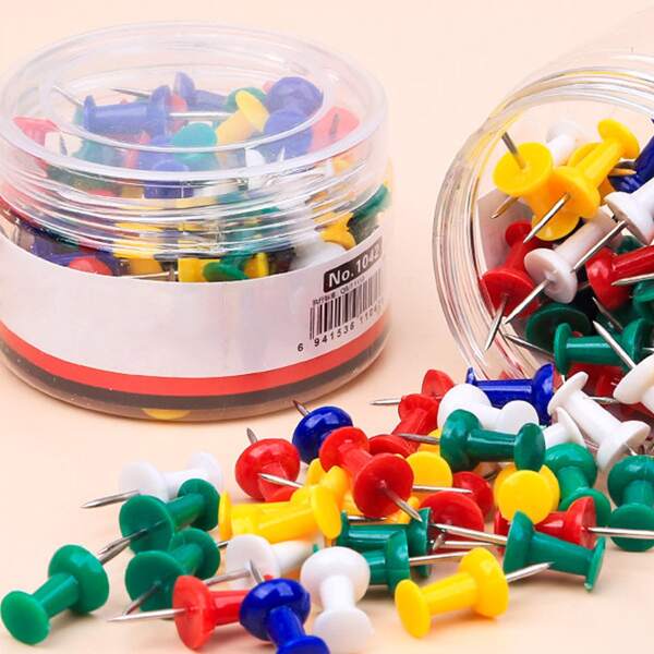 

80pcs Random Color Pin, Multicolor