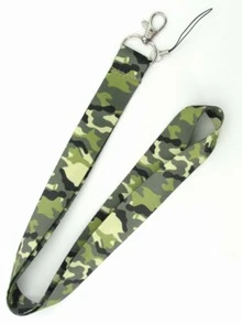 1pc Camo Print Lanyard - Multicolor - View 2