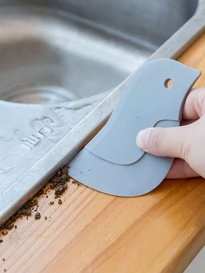 1/2pcs Penguin Shaped Squeegee Scraper, Random Color