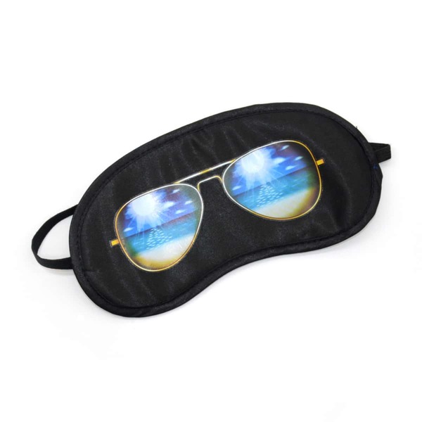

1pc Glasses Print Eye Cover, Multicolor