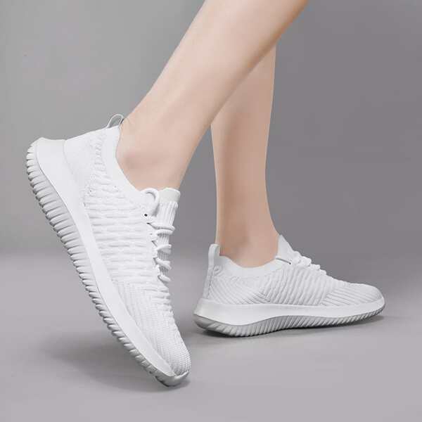 

Minimalist Breathable Running Shoes, White