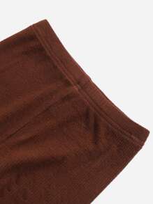 SHEIN Leap Crew 年輕女孩字母圖形運動衫和緊身褲 - 彩色 - 查看 5